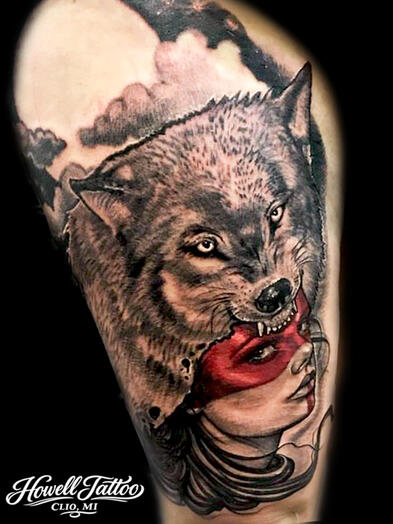 Portrait - Howell Tattoo - Justin Howell - Clio, Mi - Walk In Tattoo Shop Near Me